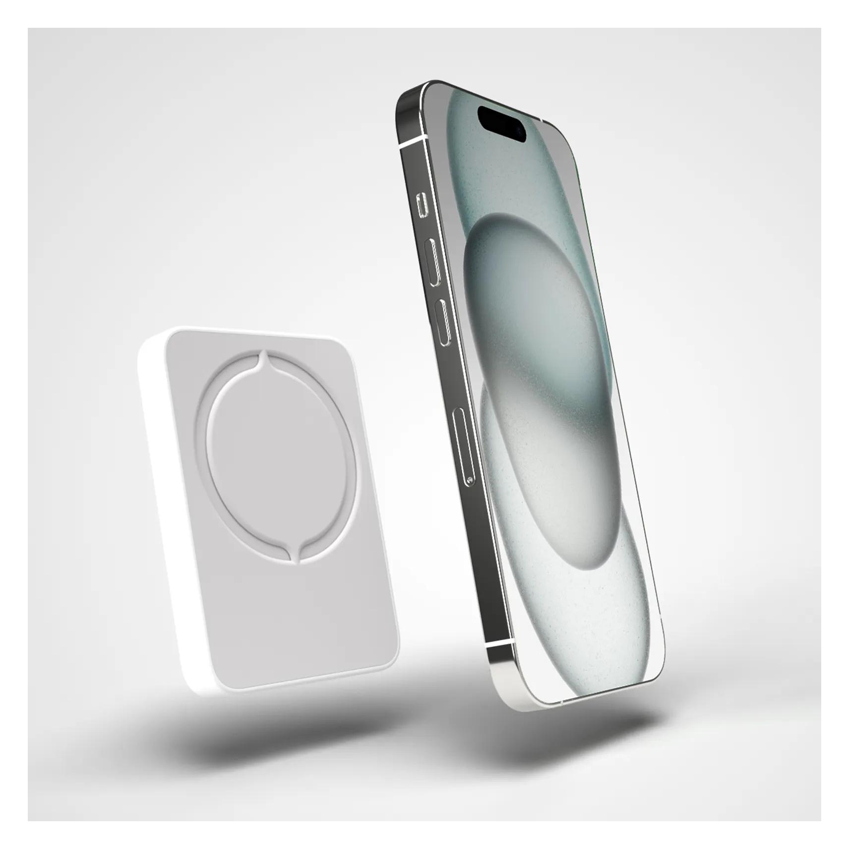 Puro Power bank Mini Power Mag 4200 mAh USB-C in/out. Powerbank - Hvid - 4200 mAh (4200 mAh, 15 W, 15.54 Wh) (PUFCBB40P2MAGWHI)