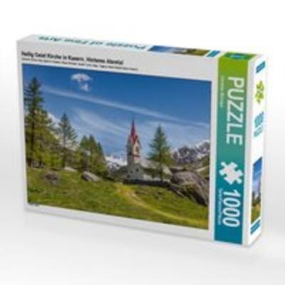 CALVENDO Puzzle Heilig Geist Kirche in Kasern, Hinteres Ahrntal 1000 Teile Lege-Größe 64 x 48 cm Foto-Puzzle Bild von Christian Müringer