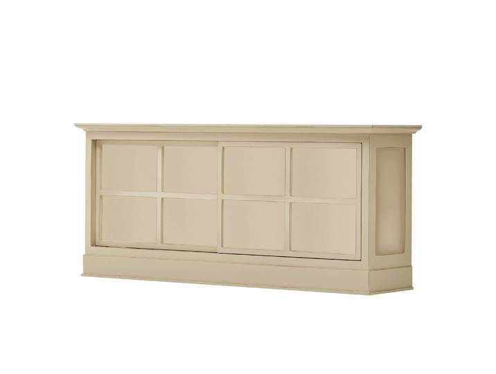 Sideboard II 191 x 84 x 49cm Weiß/Beige/Hellbeige