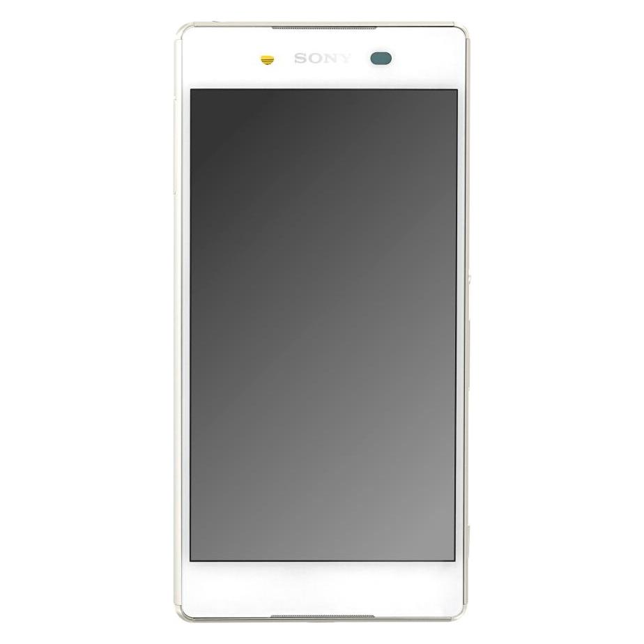Sony Xperia Z3+ E6553 LCD weiss (Display, Sony Xperia Z3+) (1293-1497)