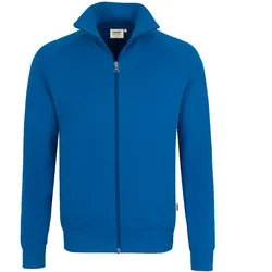 Sweatjacke "COLLEGE" 606 mit Reißverschluss - M - royal
