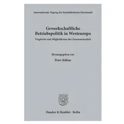 Gewerkschaftliche Betriebspolitik in We, Fachbücher