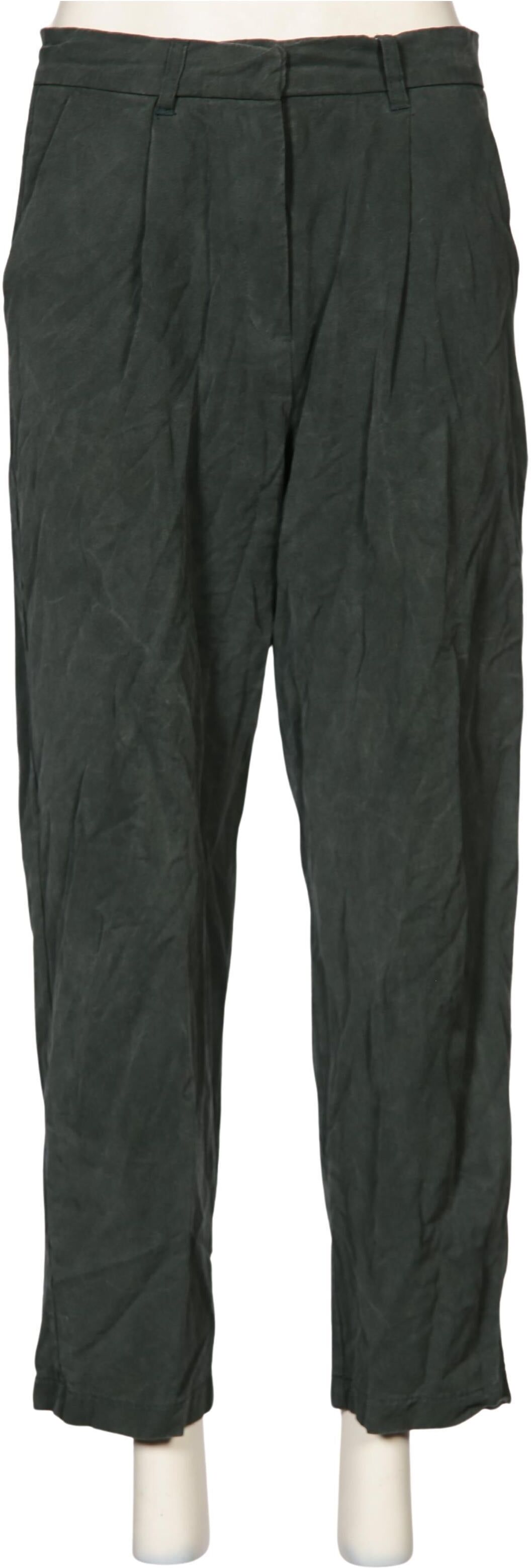 Kauf dich glucklich Damen Stoffhose, Grün, Gr. M, Viskose / Modal / Lyocell - Second Hand