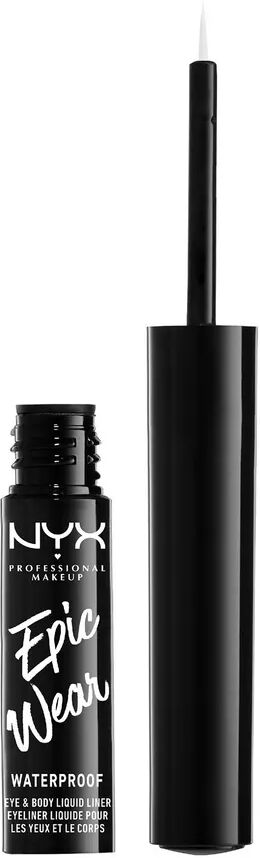 NYX-PROFESSIONAL-MAKEUP - Epic Wear Metallic Liquid Liner, 3.5 ml, Silver Metal