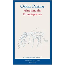 eine sanduhr für metaphern, Belletristik von Oskar Pastior