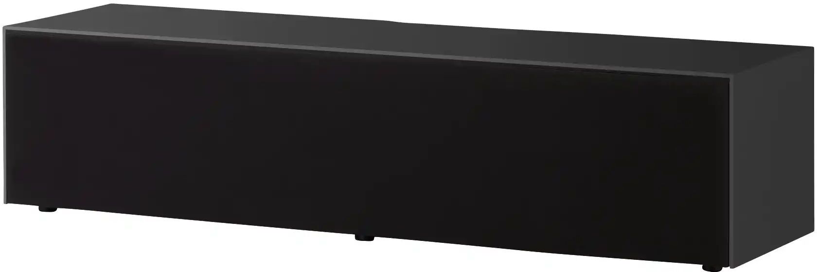 Höffner TV-Lowboard  Stream Premium ¦ schwarz ¦ Maße (cm): B: 160 H: 36 T: 43.0