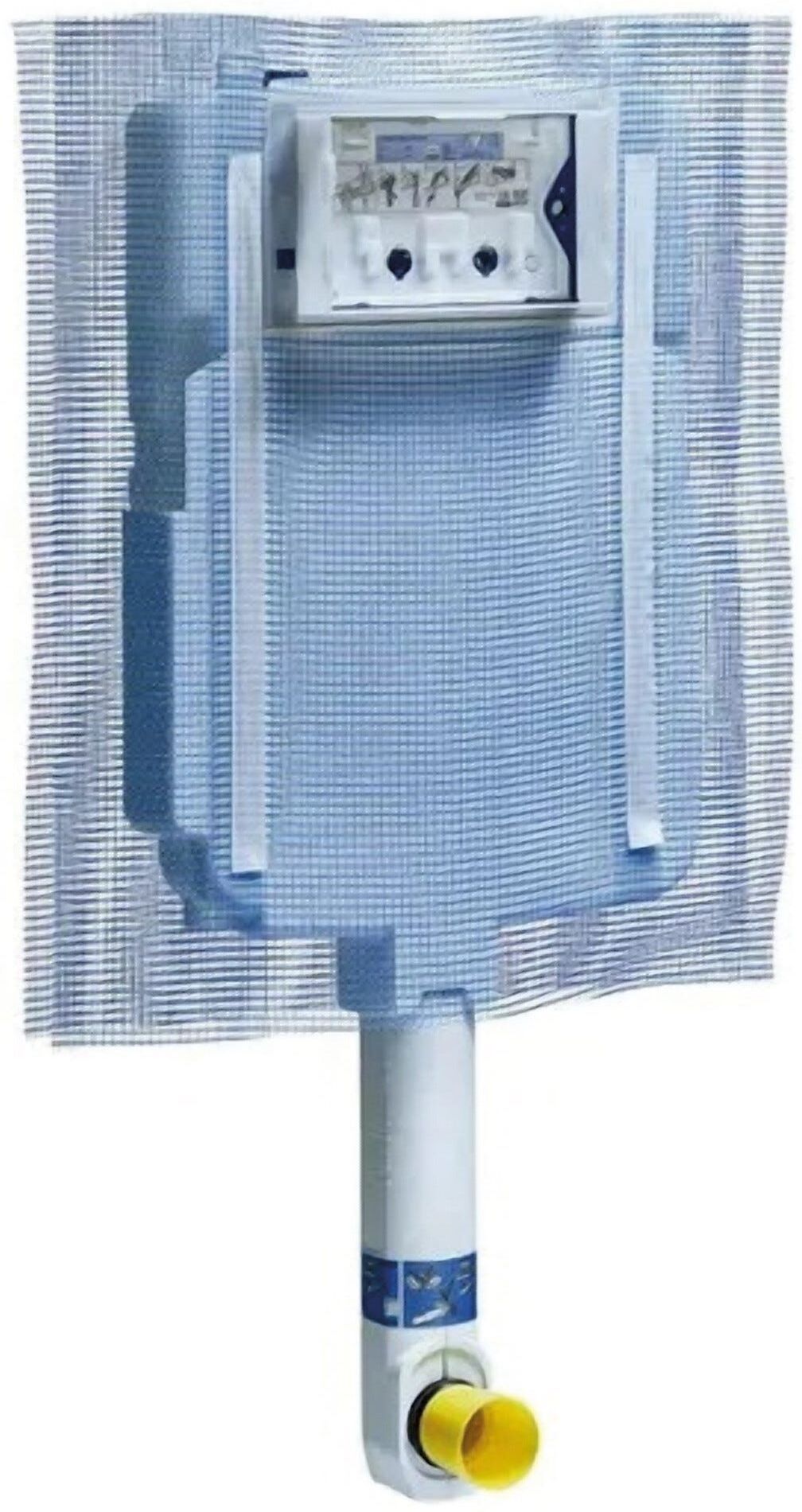 Geberit CASSETTA WC INCASSO  SIGMA 8 PER WC A PAVIMENTO E PARETI IN MURATURA 3-9 l