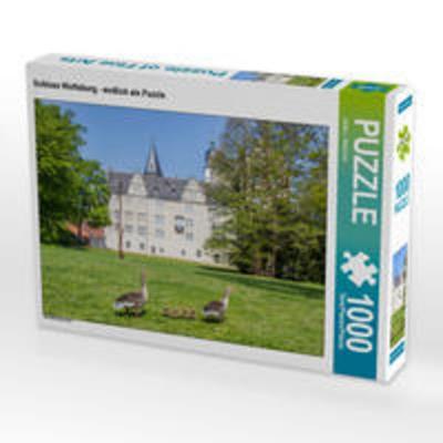 CALVENDO Puzzle Schloss Wolfsburg - endlich als Puzzle. | 1000 Teile Lege-Größe 64x48cm Foto-Puzzle für glückliche Stunden