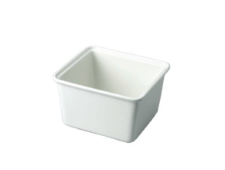 Churchill Super Verglastes CA950 counter-serve Auflaufform eckig, weiß (4 Stück)