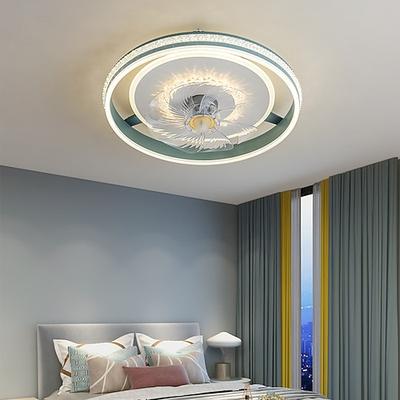 luxus led deckenventilator licht deckenventilator lampe wohnzimmer esszimmer fan lampe schlafzimmer deckenventilator
