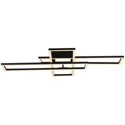 Deckenleuchte Film Schwarz max. 50 Watt Deckenlampe