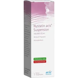 NYSTATIN acis Suspension 50 ml