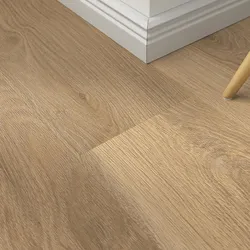 Klebe-Vinyl Vivid Oak Nature – inkl. Dämmung & Fußleisten