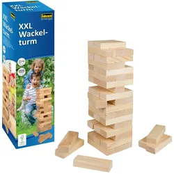 Idena XXL Wackelturm 54 Teile Holz FSC100%
