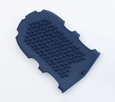 Handpicked Choices Silicone Body Scrub Glove Exfoliating Bath Brush For Smooth Skin green silica Gel
