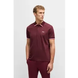BOSS für Herren. 50538185 Paddy Lux Heritage kastanienbraunes Poloshirt (M), Lässig, Baumwolle, Kurzarm