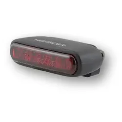 HIGHSIDER pro Organic LED Rücklicht Schwarz/Rot E-geprüft (1Stck)