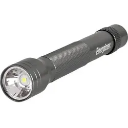 ENERGIZER Taschenlampe E300695900 Metall LED + 2AA Batterien silber