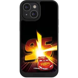 Nivocase Handyhülle für Apple iPhone 13 Mini Hülle NIVOpure Case Schwarz Cars Lightning Mcqueen 95 (Apple iPhone 13 mini), Smartphone Hülle, Schwarz