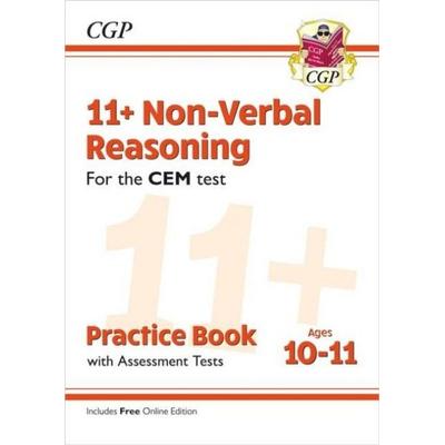 11+ CEM Non-Verbal Reasoning Practice Book & Assessment Tests - Ages 10-11 (with Online Edition), Taschenbuch von Cgp Books, CGP Books,