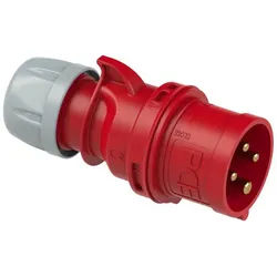 PCE 014-6 CEE-Stecker 16A 4p 6h IP44/IP54 SHARK 0146