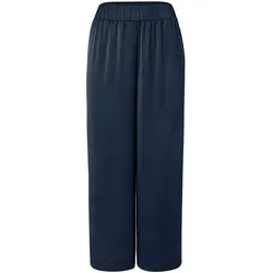Tchibo - Satinhose - Damen - Gr. 42 - dunkelblau