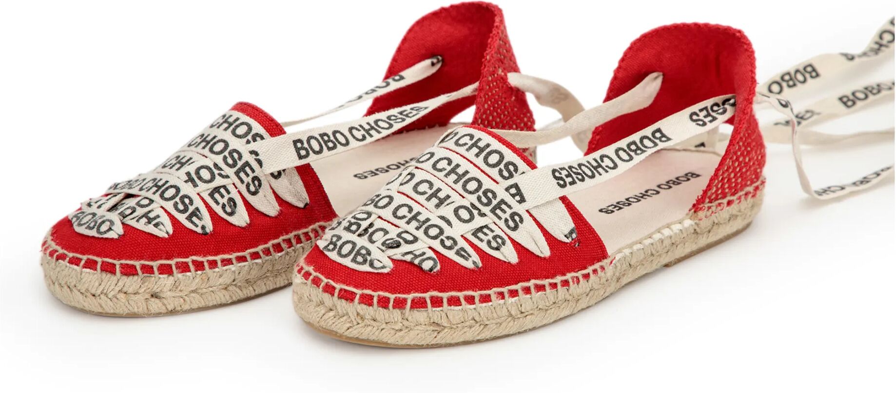 Bobo Choses Espadrilles Bobo Choses Coton Bio - Collection Femme - Rouge 41