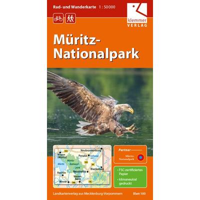 Rad- und Wanderkarte Müritz-Nationalpark, Sonstige von , Klemmer-Verlag, 978-3-940175-55-7