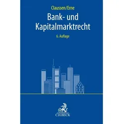 Bank- und Kapitalmarktrecht, Fachbücher von Roland Erne, Jens Ekkenga, Norbert Bröcker