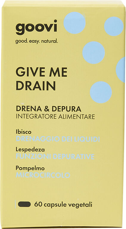 THE GOOD VIBES COMPANY Srl Goovi Give Me Drain, 60 Capsule