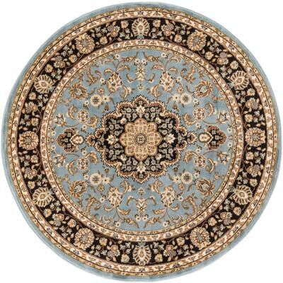 Well Woven Barclay Medallion Kashan Oriental Persian Area Rug