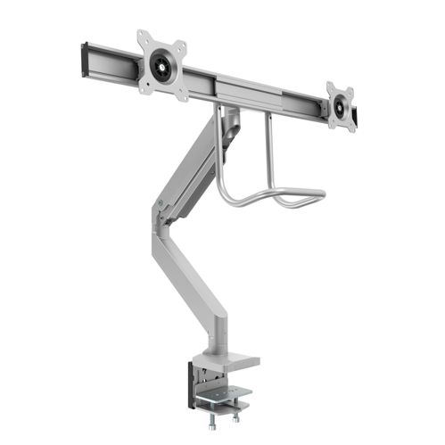 Fellowes Eppa Crossbar Monitorarm silber
