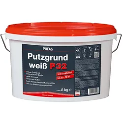 PUFAS Putzgrund P32 weiß fein Eimer 15kg