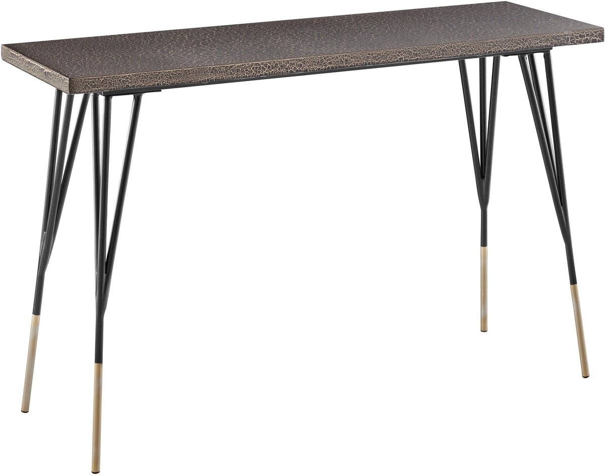 Notio Living Clinch Consoletafel - Zwart Metaal - Breedte: 120 cm
