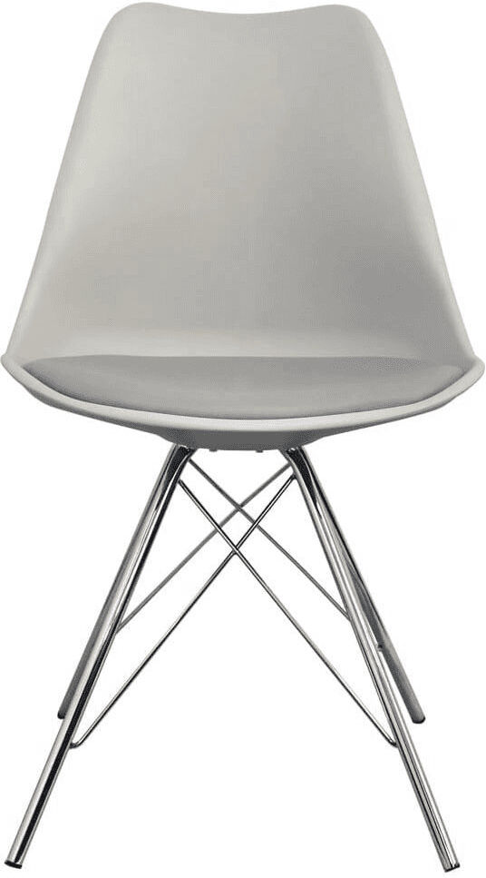 George Oliver Topeka 45 cm H Side Chair Grey 82cm H X 49cm W X 45cm D