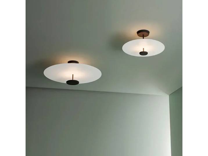 Morden LED plafond circulaire créatif nordique minimaliste suspendu plat lampe salon chambre hôtel Restaurant décoration de la maison