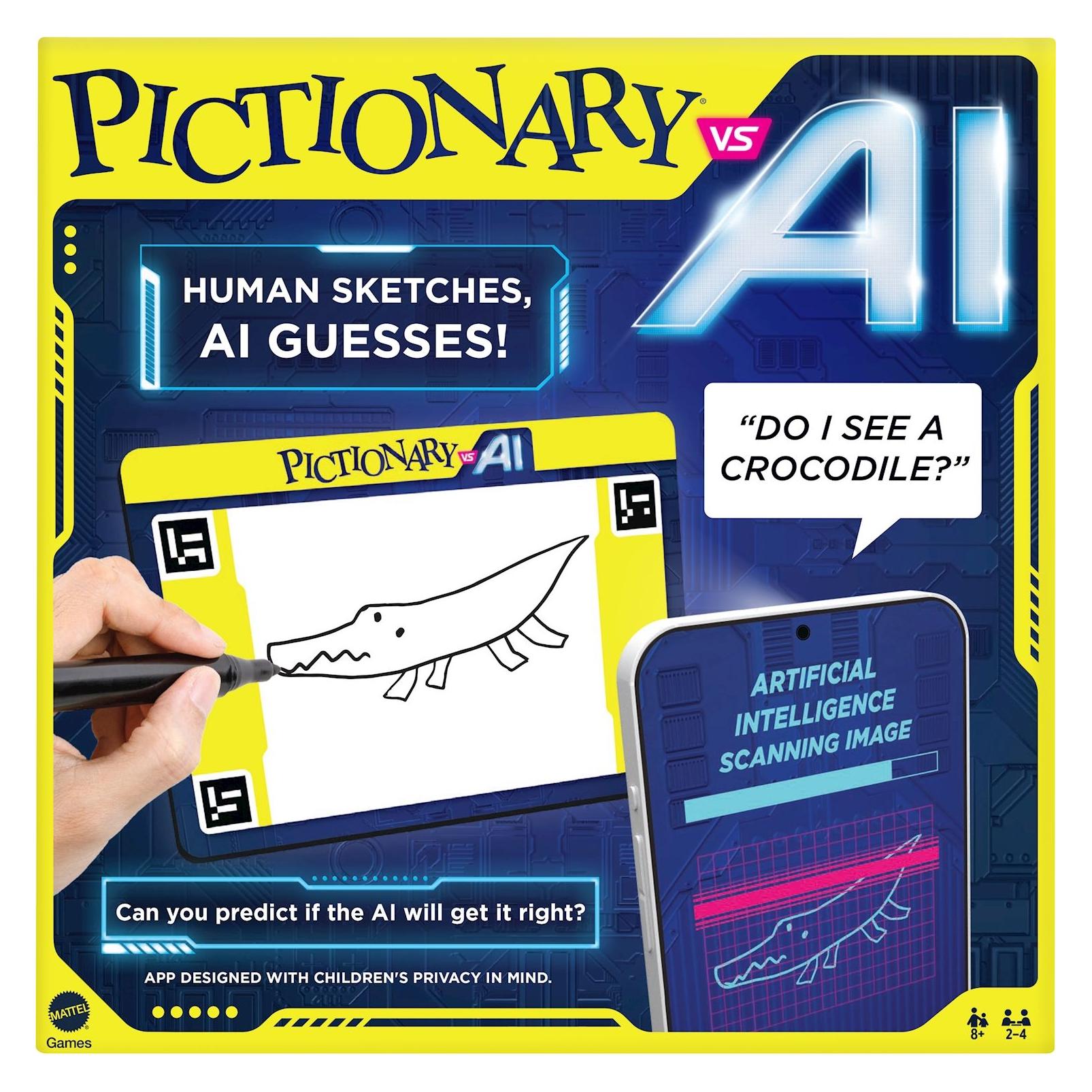 Mattel Games Pictionary (Deutsch, 2 - 4 Spieler) (HYH74)