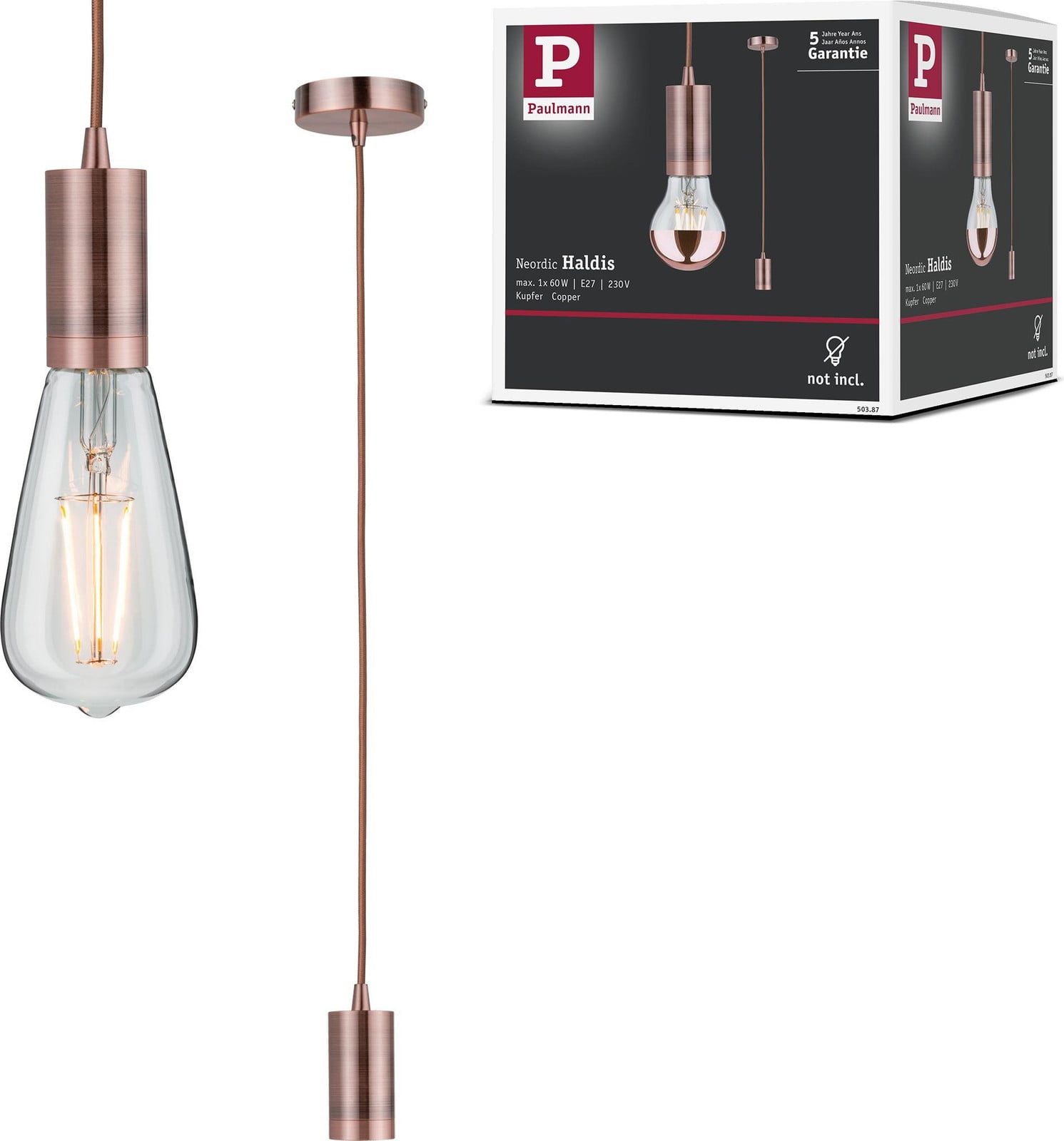 Paulmann Nordic Haldis hanglamp