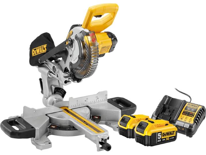 DeWalt DCS365N-XJ 5,0 Ah Accu (2x) Starterspakket
