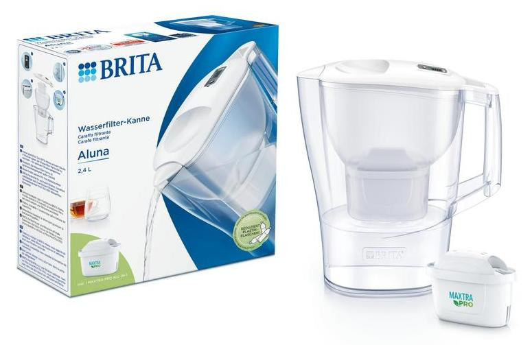 Brita Waterfilterkan Aluna Cool wit, 2.4 l