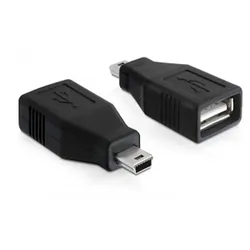DELOCK Adapter USB 2.0-A Buchse > USB-mini Stecker