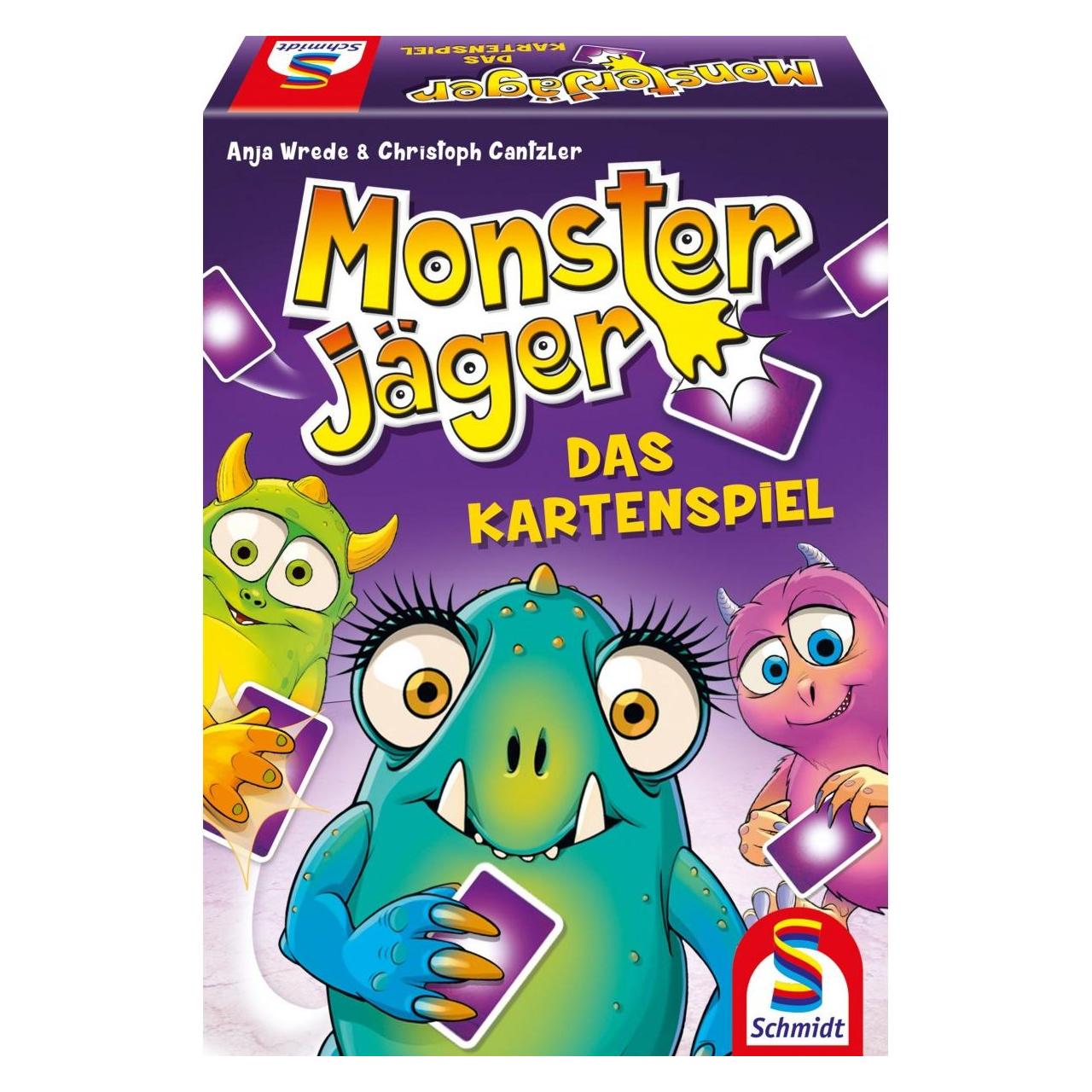 Schmidt Spiele Monsterjäger Das Kartenspiel (Deutsch, 2 - 4 Spieler) (40635)