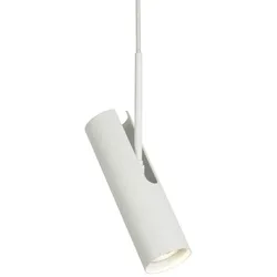 Nordlux Pendelleuchte MIB 6, GU10, IP20, schwenk-/drehbar, chrom, weiß NORD-71679901