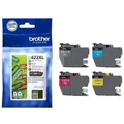 Brother Original LC422XLVAL Druckerpatrone - 4er Multipack 7.500 Seiten