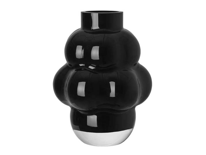 Louise Roe Balloon Vase 04 32cm Schwarz