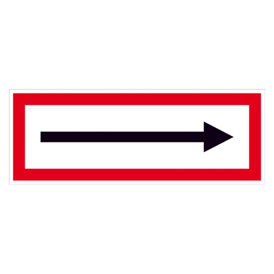 SafetyMarking Hinweisschild für die Feuerwehr Richtungspfeil 29. (11.2536)