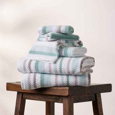 Caro Home Karina Six Piece 100% Cotton Bath Towel Set
