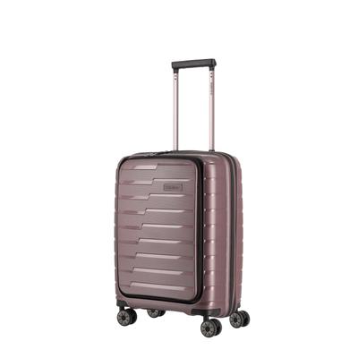 travelite "AIR BASE Reisekoffer Hartschale" 43 l 4 Rollen widerstandsfähiges Material und cleverer Innenaufteilung