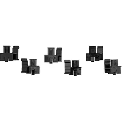 Realwear MSA Front Brim Top Mount Clips - Left Eye User 3 Pairs HMT-1 Navigator 500 Series, Zubehör VR + AR, Schwarz
