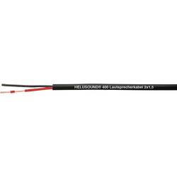 HELU 400091 Lautsprecherkabel HELUSOUND 400 2 x 4 mm² + 2 x 4 mm² Schwarz Meterware
